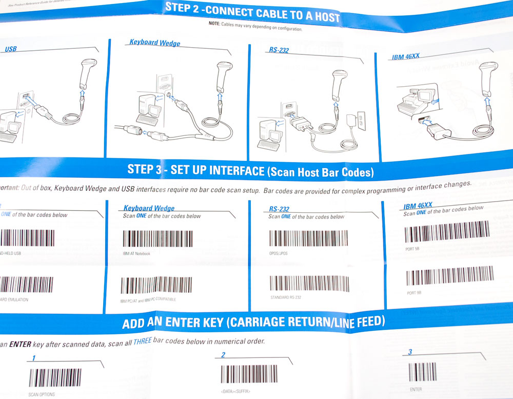 Symbol Ds6707 Programming Bar Codes